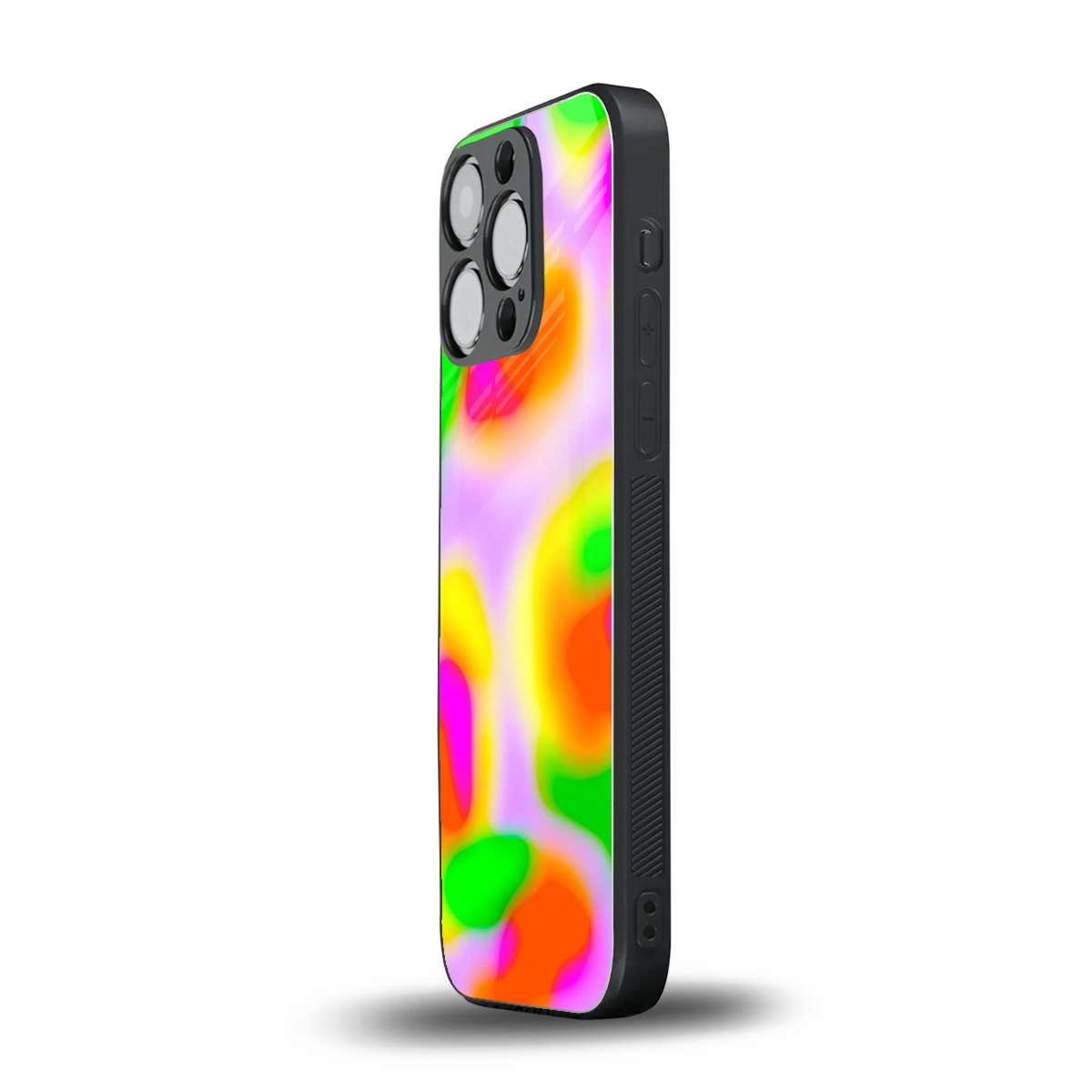 Bold Spectrum iphone 15 pro mobile cover | shockproof glass phone case