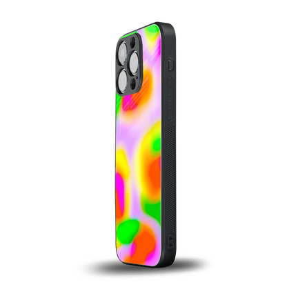 Bold Spectrum iphone 15 pro mobile cover | shockproof glass phone case
