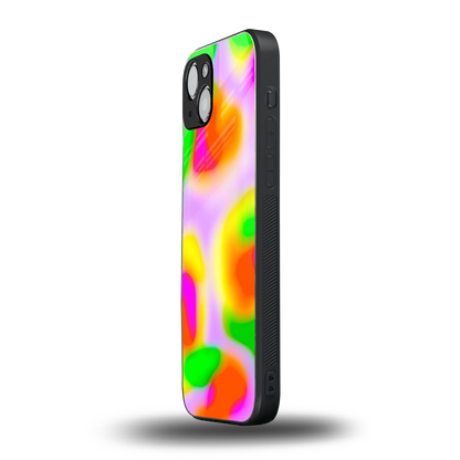Bold Spectrum iphone 15 mobile cover | shockproof glass phone case