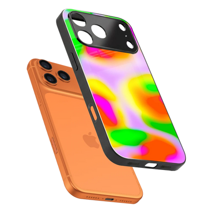 Bold Spectrum sleek iphone 17 pro cover with tempered glass back and TPU edges