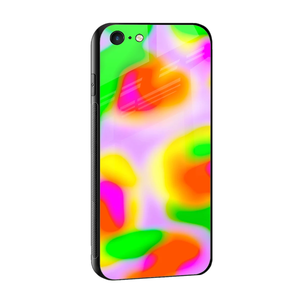 Bold Spectrum sleek iphone 6s plus cover with tempered glass back and TPU edges