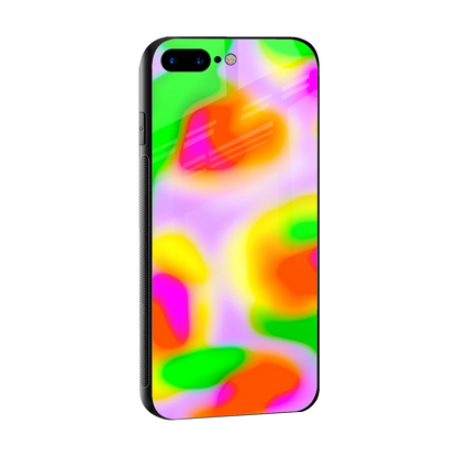Bold Spectrum sleek iphone 7 plus cover with tempered glass back and TPU edges