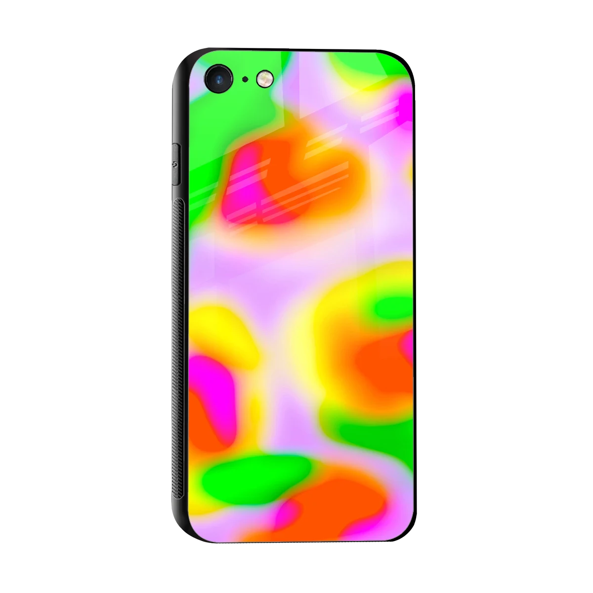 Bold Spectrum sleek iphone 7 cover with tempered glass back and TPU edges
