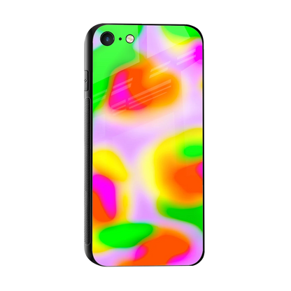 Bold Spectrum sleek iphone 7 cover with tempered glass back and TPU edges
