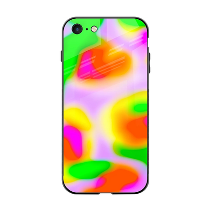 Bold Spectrum back phone cover | glass case for iphone 7