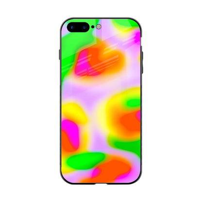 Bold Spectrum back phone cover | glass case for iphone 7 plus