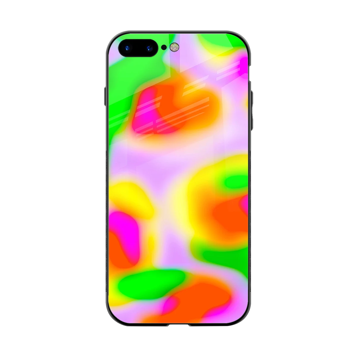 Bold Spectrum back phone cover | glass case for iphone 8 plus