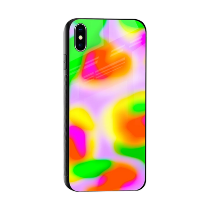Bold Spectrum sleek iphone xs max cover with tempered glass back and TPU edges