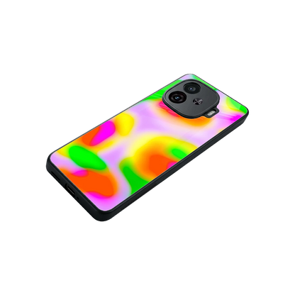 Bold Spectrum stylish phone case for iqoo neo 10r 5g | glossy glass and slim fit