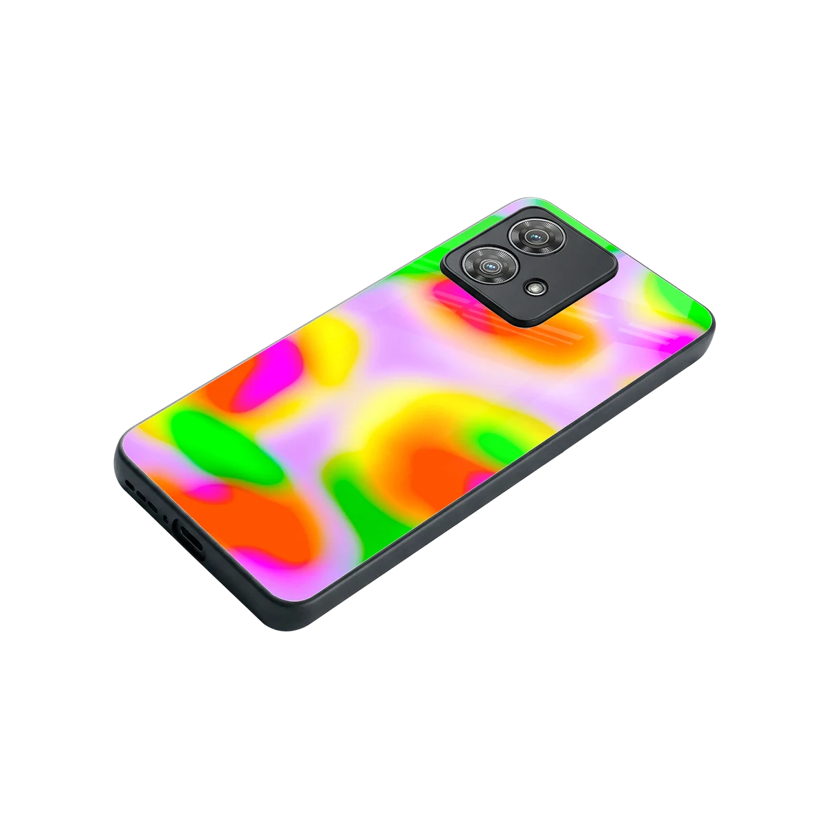 Bold Spectrum stylish phone case for motorola edge 40 neo 5g | glossy glass and slim fit
