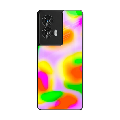Bold Spectrum back phone cover | glass case for motorola edge 50 fusion