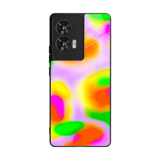 Bold Spectrum back phone cover | glass case for motorola edge 50 fusion