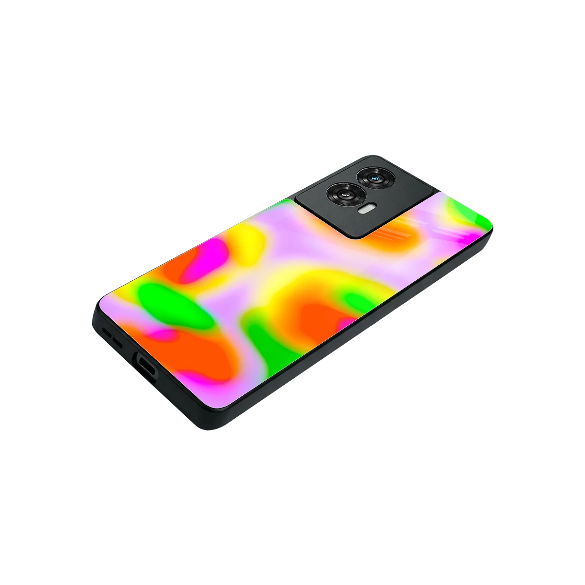 Bold Spectrum stylish phone case for motorola edge 50 fusion | glossy glass and slim fit