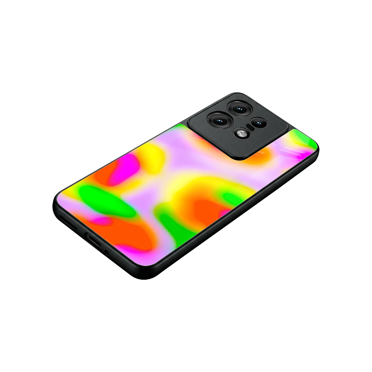 Bold Spectrum stylish phone case for motorola edge 50 pro | glossy glass and slim fit