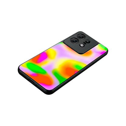 Bold Spectrum stylish phone case for motorola edge 50 pro | glossy glass and slim fit