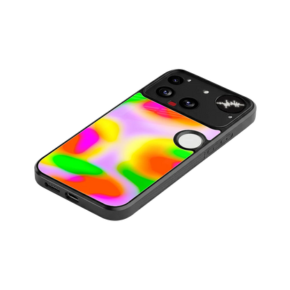 Bold Spectrum stylish phone case for nothing phone 3 | glossy glass and slim fit