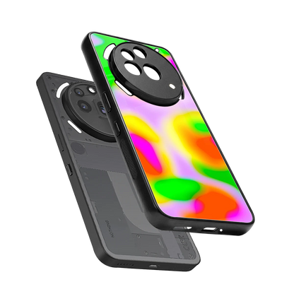 Bold Spectrum sleek nothing phone 3a pro cover with tempered glass back and TPU edges