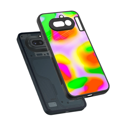 Bold Spectrum sleek nothing phone 4a cover with tempered glass back and TPU edges