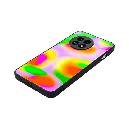 Bold Spectrum stylish phone case for oneplus 13r | glossy glass and slim fit