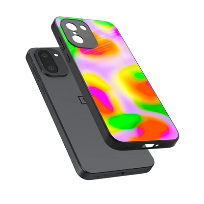 Bold Spectrum sleek oneplus 15r cover with tempered glass back and TPU edges
