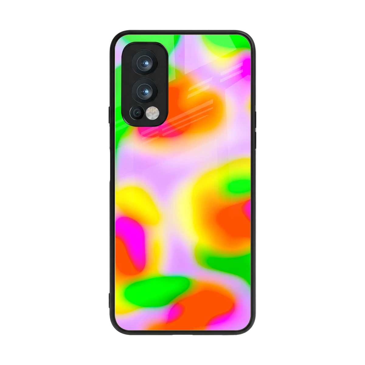 Bold Spectrum back phone cover | glass case for oneplus nord 2