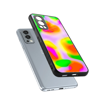 Bold Spectrum sleek oneplus nord 2 cover with tempered glass back and TPU edges
