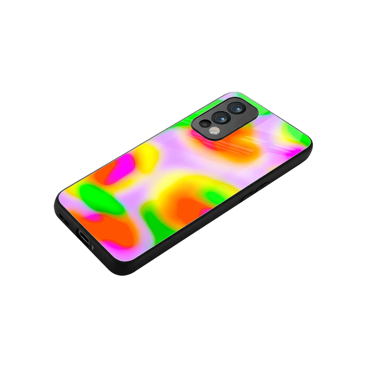 Bold Spectrum stylish phone case for oneplus nord 2 | glossy glass and slim fit