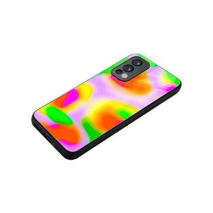 Bold Spectrum stylish phone case for oneplus nord 2 | glossy glass and slim fit