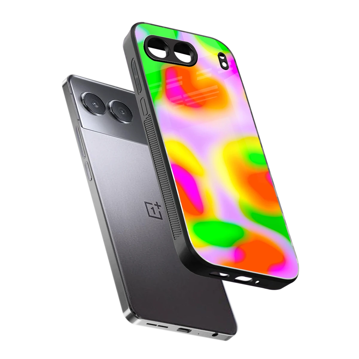 Bold Spectrum sleek oneplus nord 4 cover with tempered glass back and TPU edges