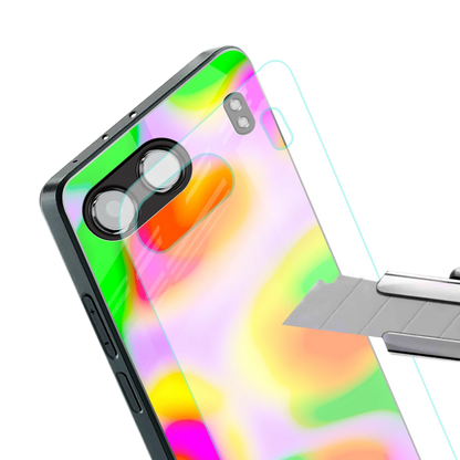 Bold Spectrum stylish phone case for oneplus nord 4 | glossy glass and slim fit