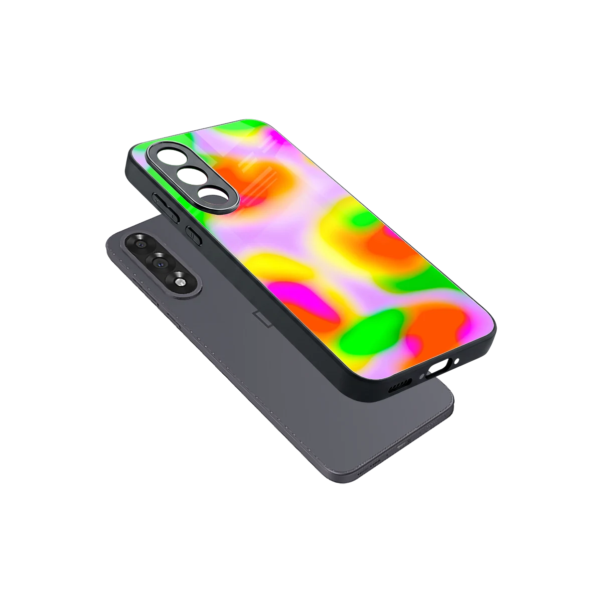 Bold Spectrum sleek oneplus nord 5 cover with tempered glass back and TPU edges