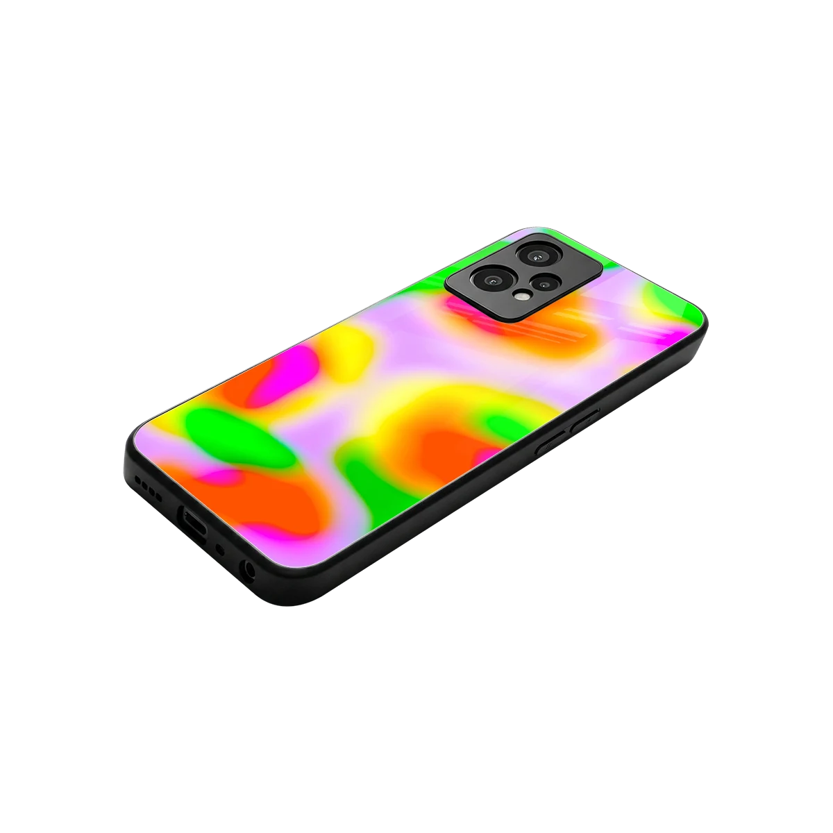 Bold Spectrum stylish phone case for oneplus nord ce 2 lite | glossy glass and slim fit