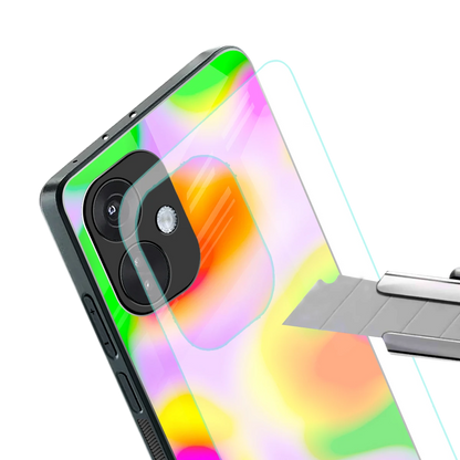 Bold Spectrum stylish phone case for oneplus nord ce 3 | glossy glass and slim fit