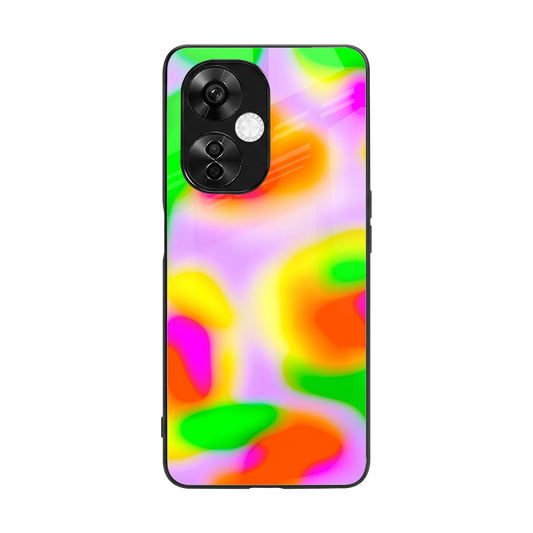 Bold Spectrum back phone cover | glass case for oneplus nord ce 3 lite