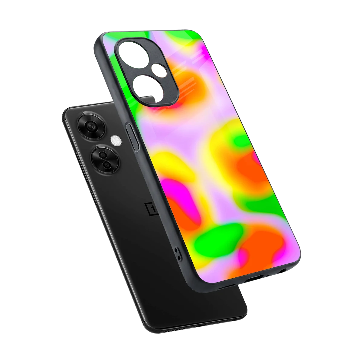 Bold Spectrum sleek oneplus nord ce 3 lite cover with tempered glass back and TPU edges