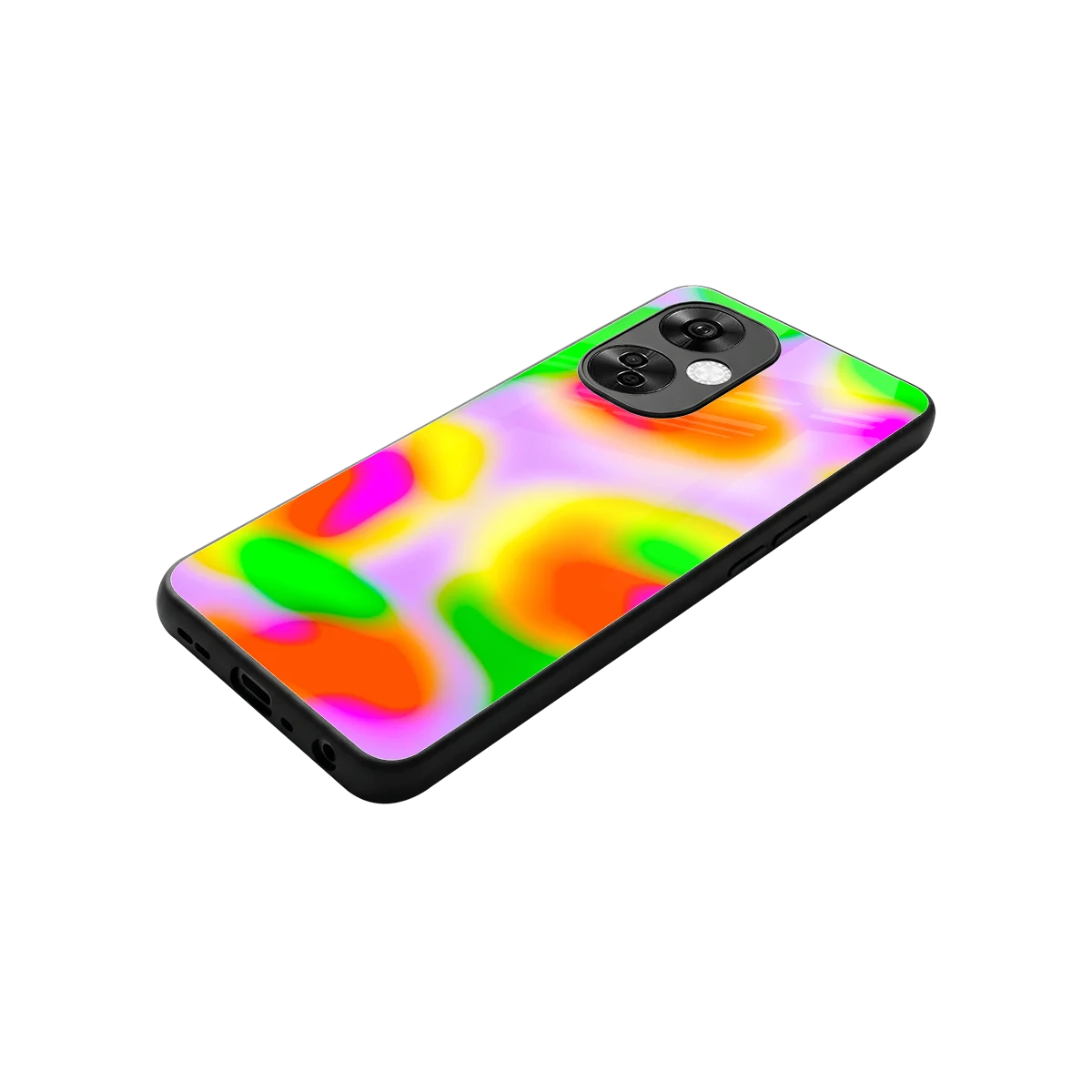 Bold Spectrum stylish phone case for oneplus nord ce 3 lite | glossy glass and slim fit