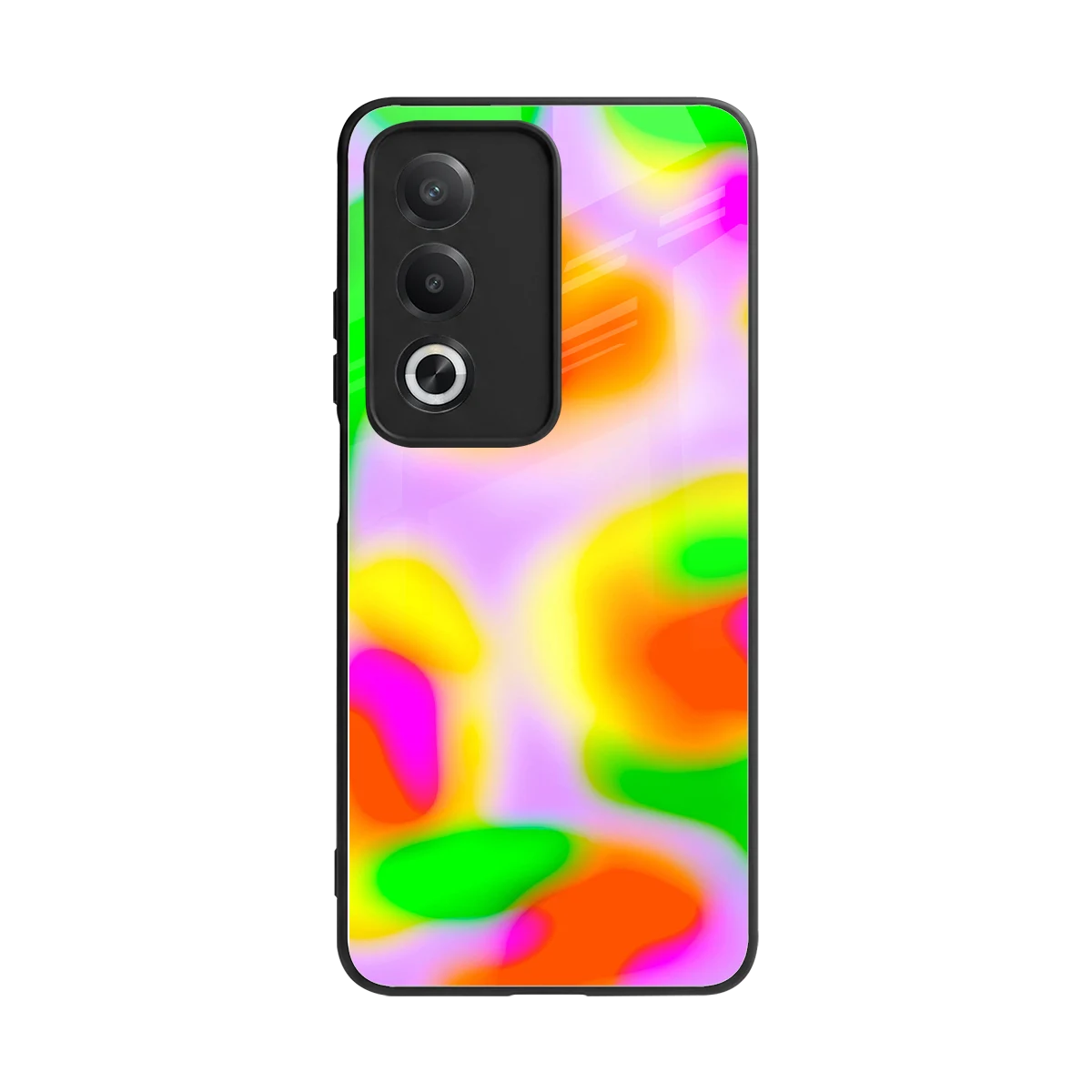 Bold Spectrum back phone cover | glass case for oppo a3 pro
