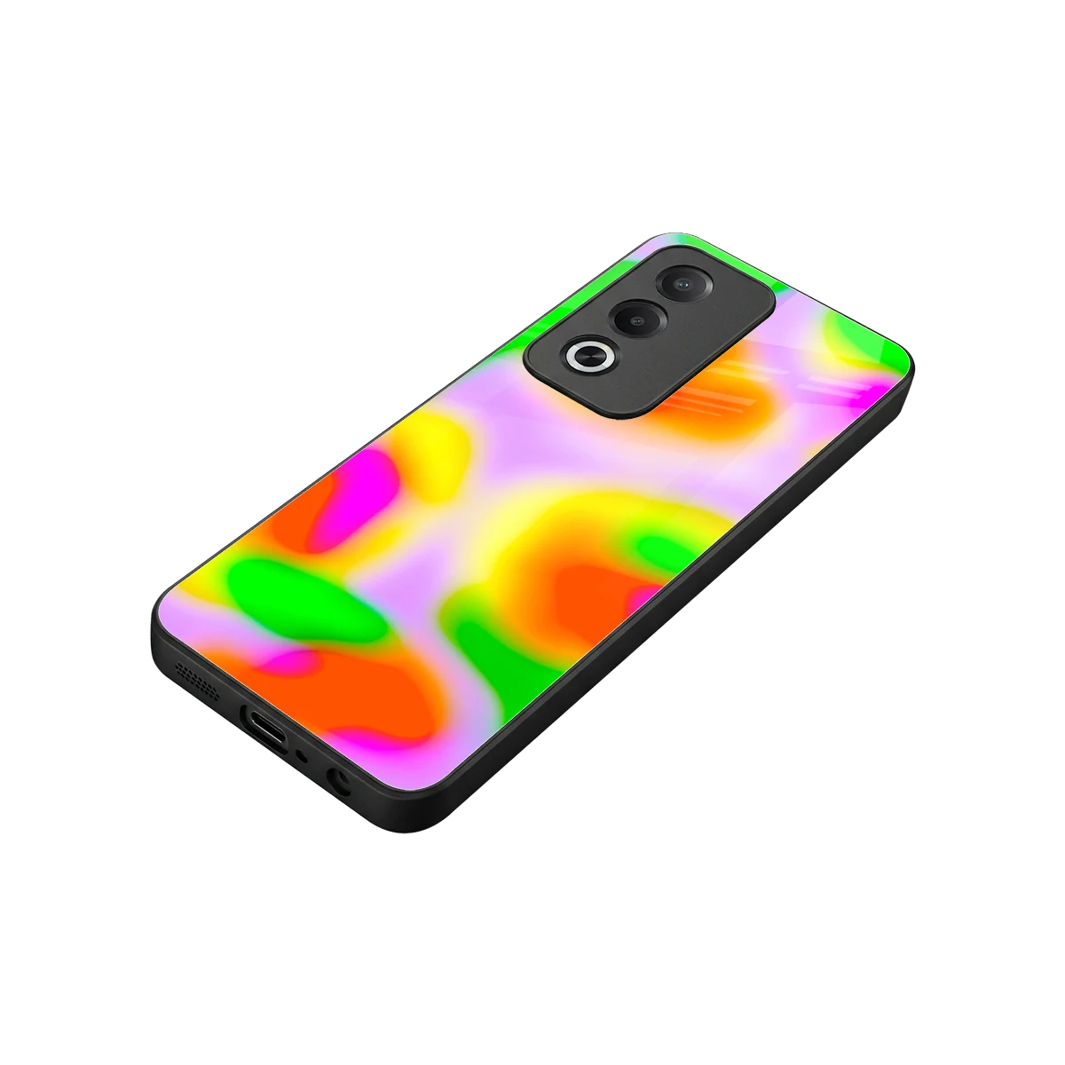 Bold Spectrum stylish phone case for oppo a3 pro | glossy glass and slim fit