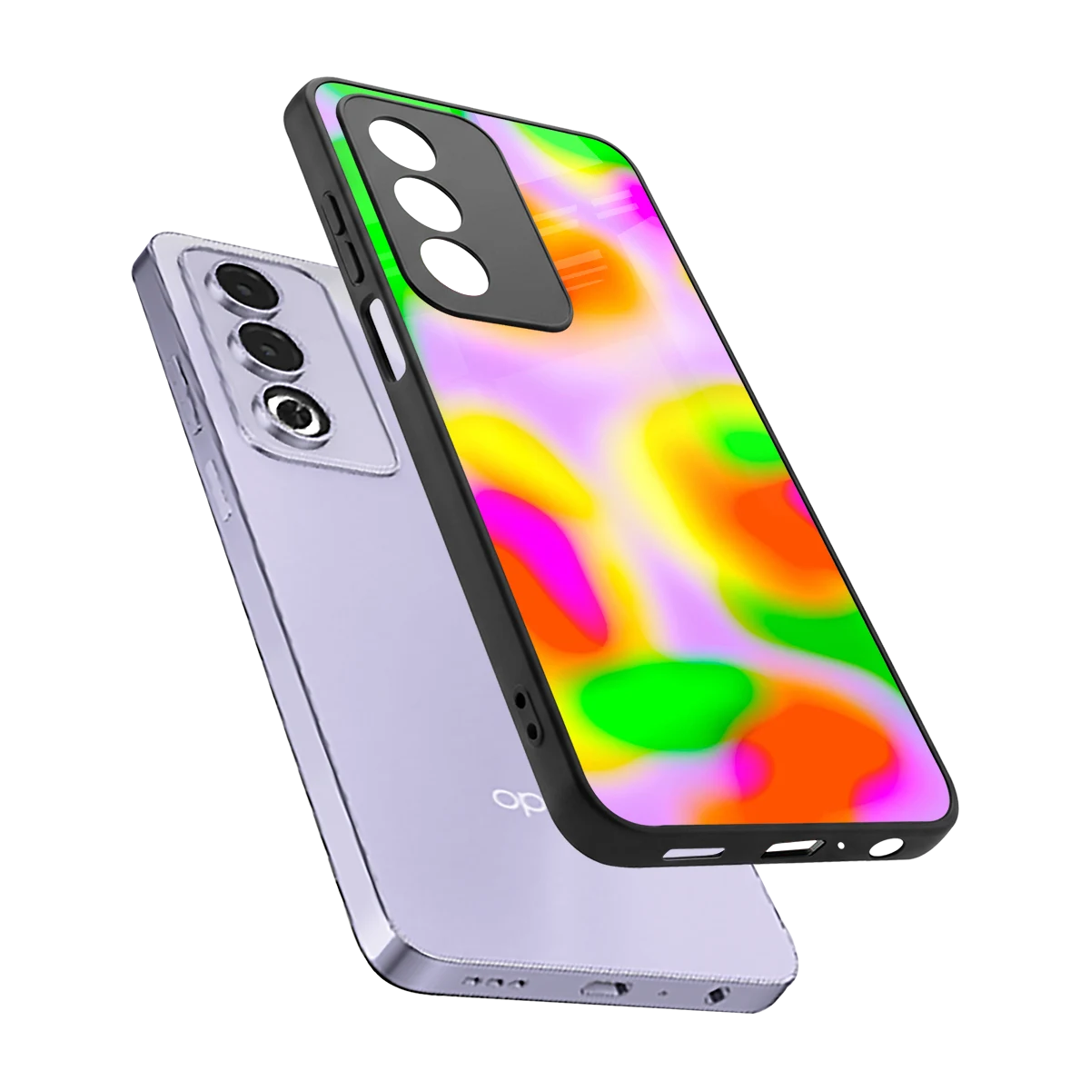 Bold Spectrum sleek oppo a3 pro cover with tempered glass back and TPU edges