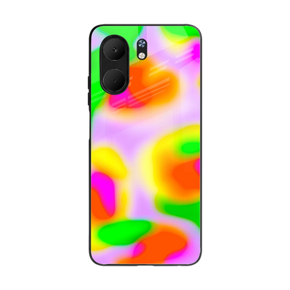 Bold Spectrum back phone cover | glass case for oppo a5x 5g