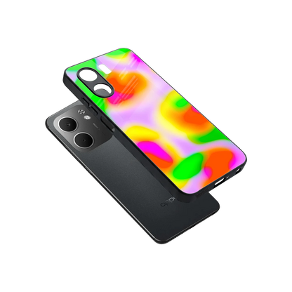 Bold Spectrum sleek oppo a5x 5g cover with tempered glass back and TPU edges