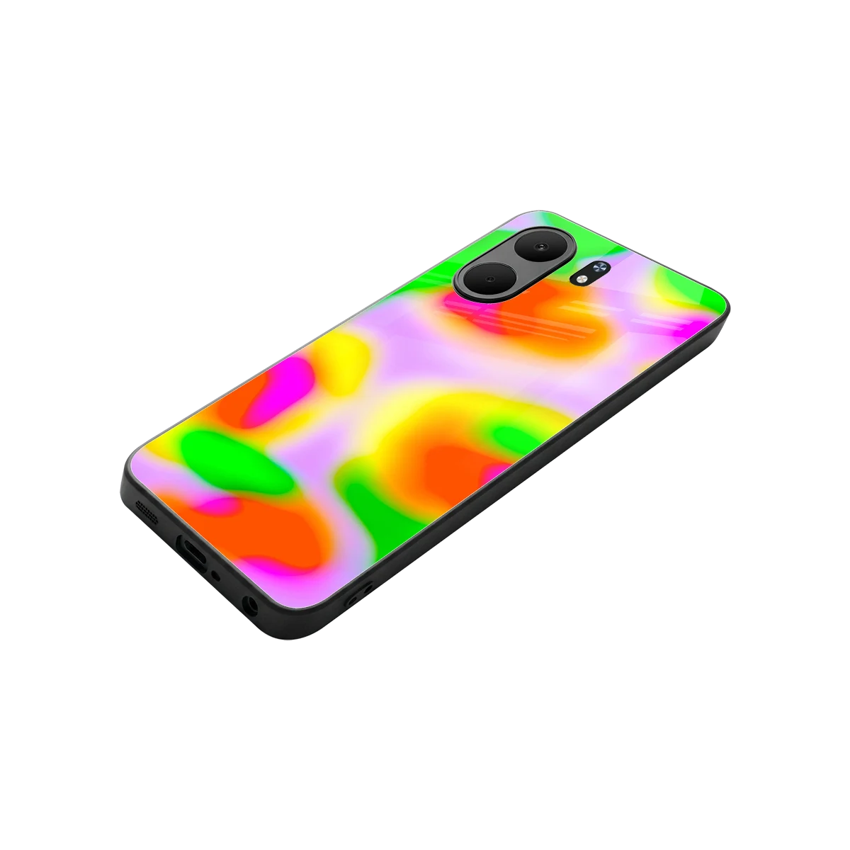 Bold Spectrum stylish phone case for oppo a5x 5g | glossy glass and slim fit