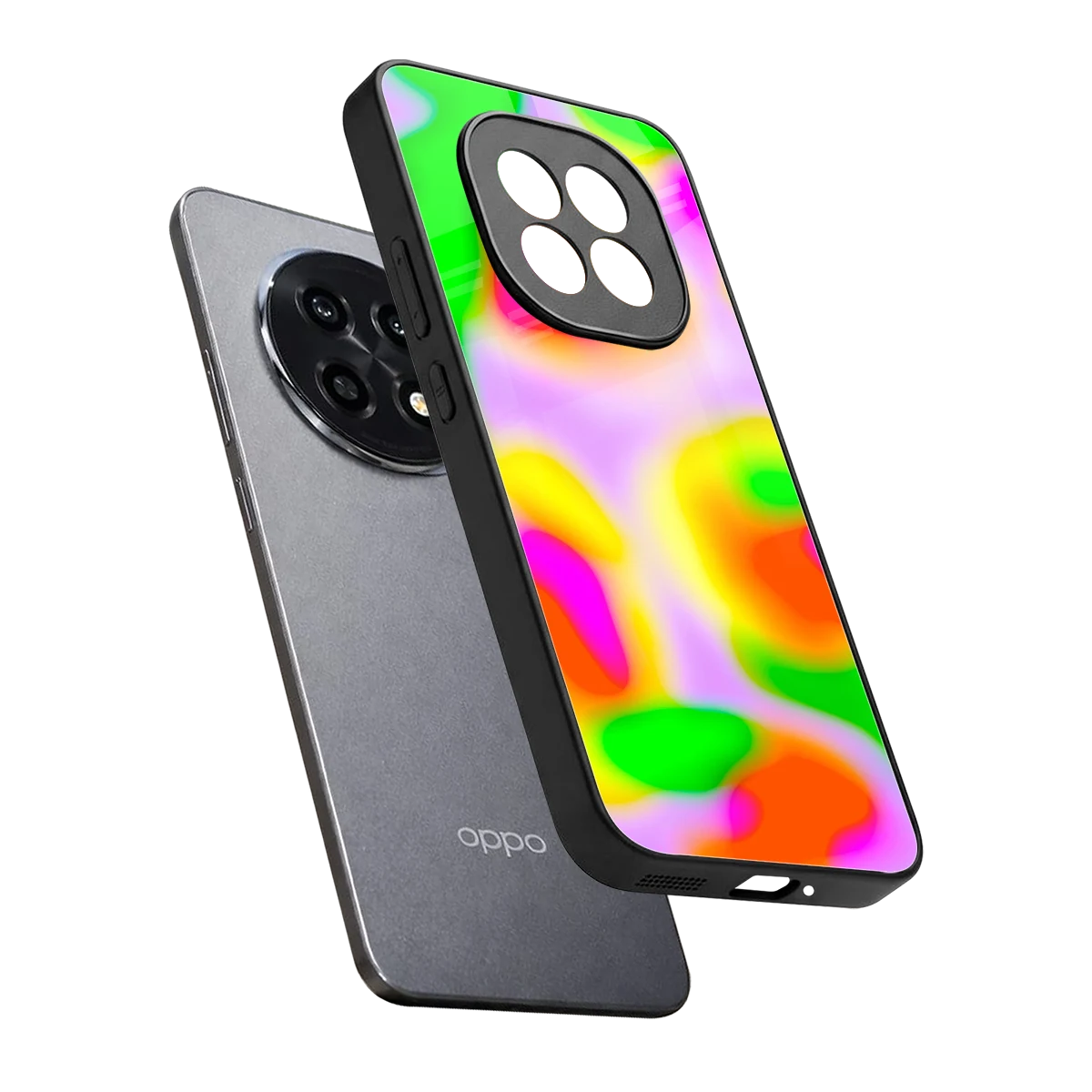 Bold Spectrum sleek oppo f29 pro 5g cover with tempered glass back and TPU edges