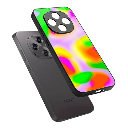 Bold Spectrum sleek oppo f31 pro 5g cover with tempered glass back and TPU edges