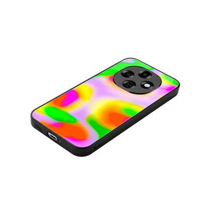 Bold Spectrum stylish phone case for oppo f31 pro 5g | glossy glass and slim fit