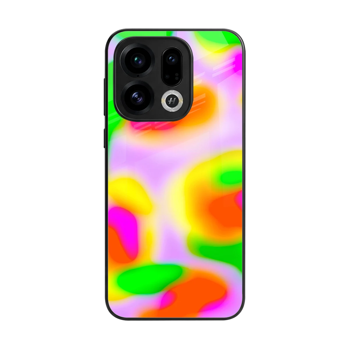 Bold Spectrum back phone cover | glass case for oppo find x9