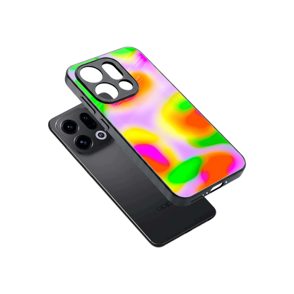 Bold Spectrum sleek oppo find x9 cover with tempered glass back and TPU edges