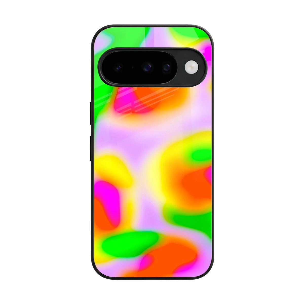 Bold Spectrum back phone cover | glass case for google pixel 10