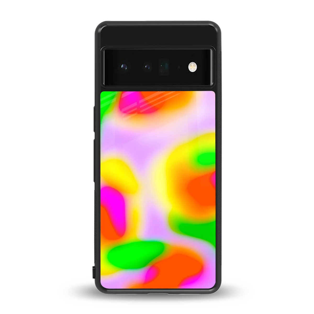 Bold Spectrum back phone cover | glass case for google pixel 6 pro