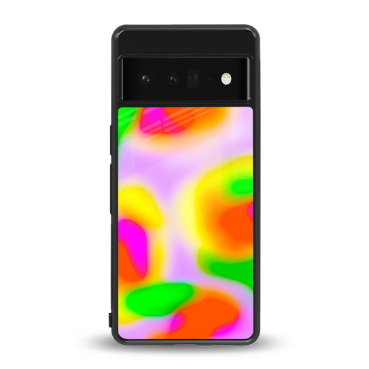 Bold Spectrum back phone cover | glass case for google pixel 6 pro